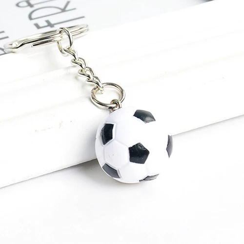 1Pcs Hot Football Basketball Golf Ball Pendant Keyring Sports Metal Keychain Car Key Chain Ring Wholesale 3 Styles On Sale | Украшения и