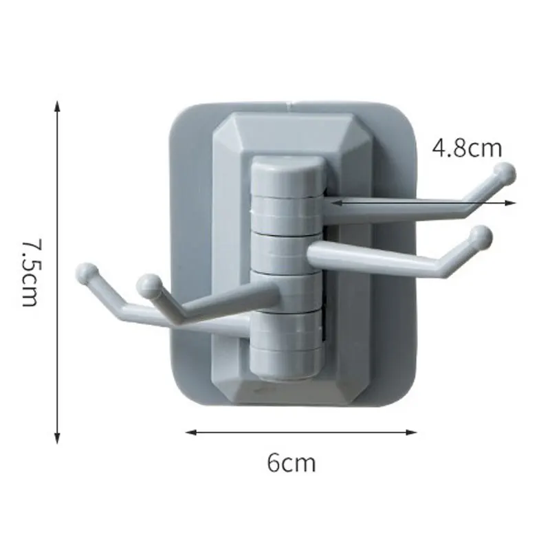 1 шт. Новый 2019 паста кухня и ванная комната крючок многофункциональный 180 градусов
