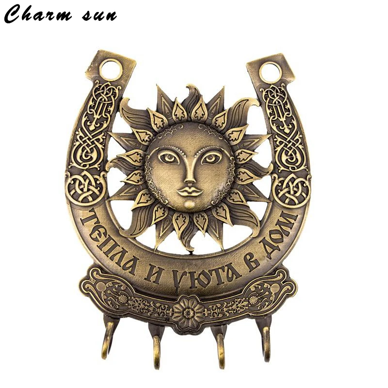 Рекламные солнцезащитные Брелки! Винтажный подковы автомобильный брелок с