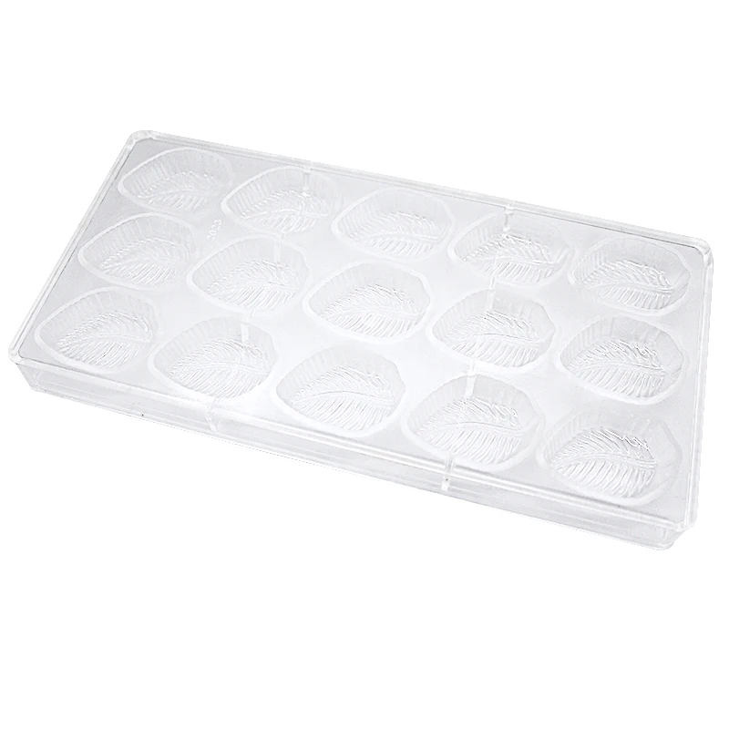 1 шт. форма листа шоколадная Поликарбонат Кондитерские инструменты аксессуары