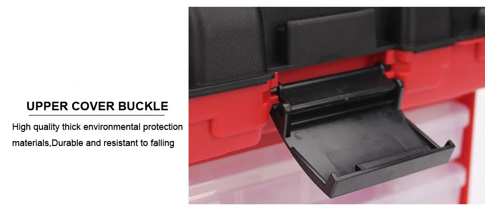 WALK FISH High Quality Portable Outdoor Plastic 5-layer Large Fishing Gear Storage Box Large Capacity Box Carp Fishing Tools