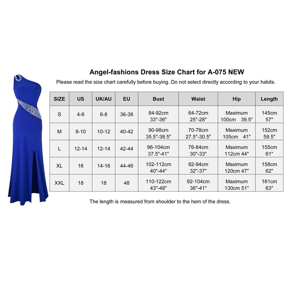 Женское Веч. Платье с разрезом Angel-fashions вечернее облегающее платье модель 075 |