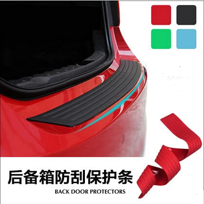 Автомобильный Стайлинг задний бампер педаль подоконника защитные наклейки