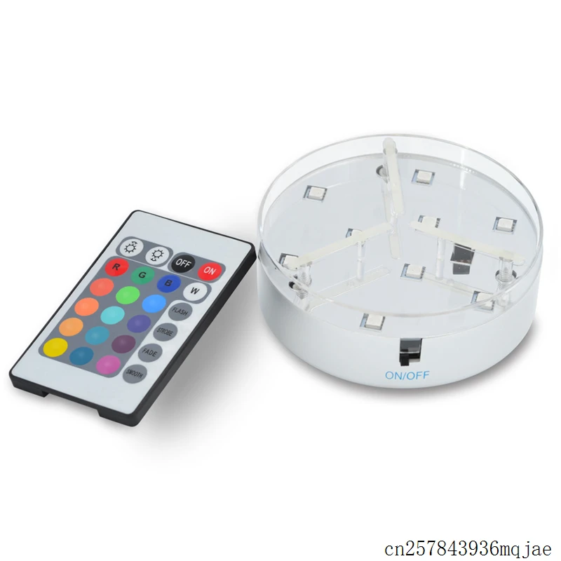 20 шт. Светодиодная лампа с центральным освещением Под вазой для свадебных