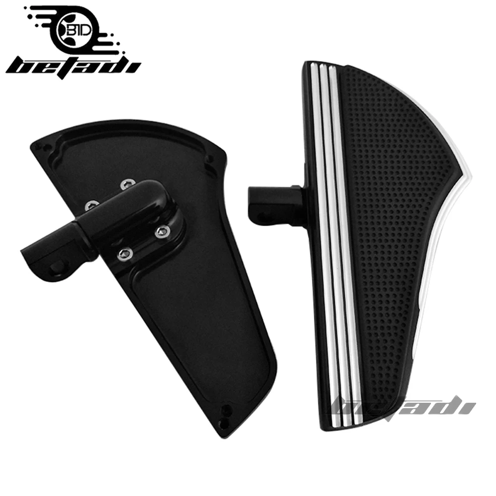 Мото Нуар Cut repose-pied Repose-pieds Plancher PourHarley Touring FLH Road King DynaGeneral purposeFat мальчик portster XL 883 1200 |
