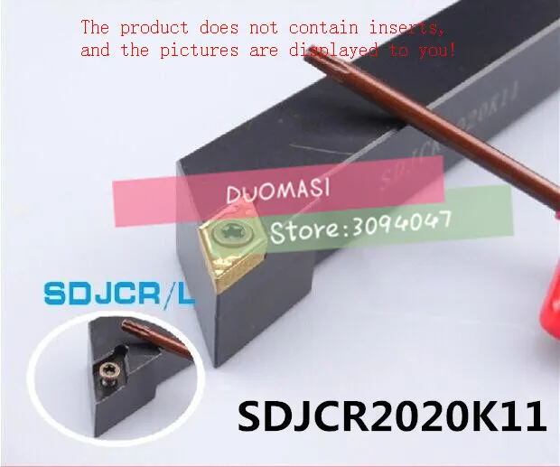 SDJCR2020K11 20*20*125 мм металлический токарный режущий инструмент станок ЧПУ токарные