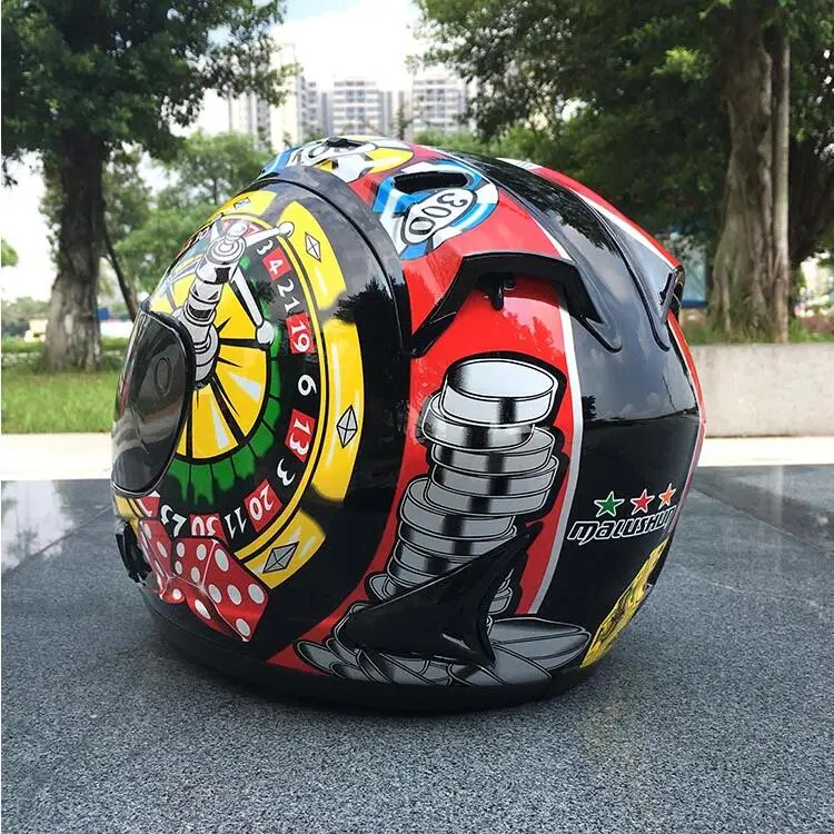 Мотоциклетный шлем для покера мужские и женские шлемы верховой езды|motorcycle helmet