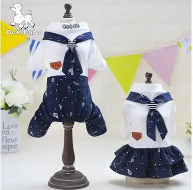 mix color or choose 10 шт./лот) собака мелких пород кошка хлопок любовник комбинезон платье Одежда Apparel DE34 - Цвет: mix color or choose
