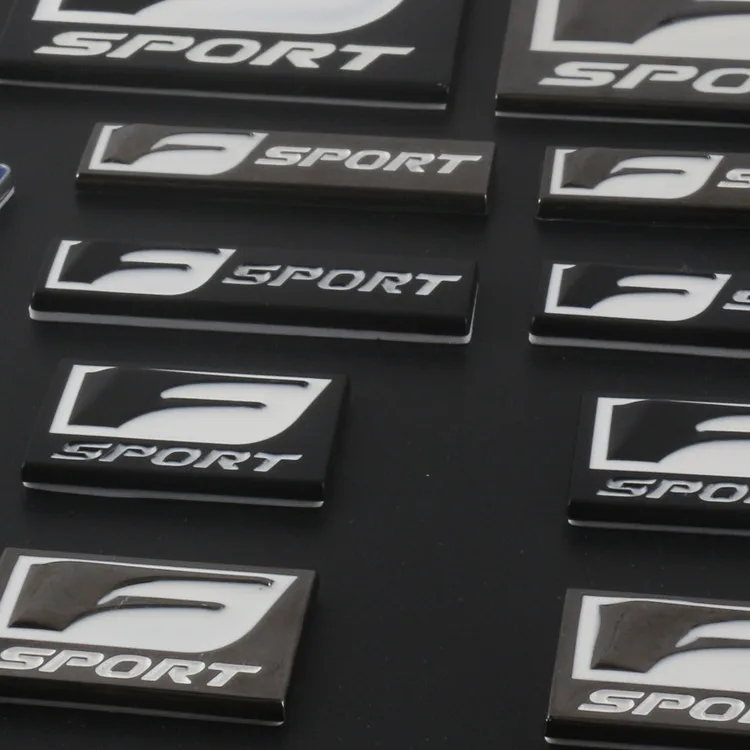 Автомобиль Стикеры эмблемы Металл Наклейка для Lexus F SPORT IS ISF GS RX RX300 RX350 ES IS250 ES350 LX570