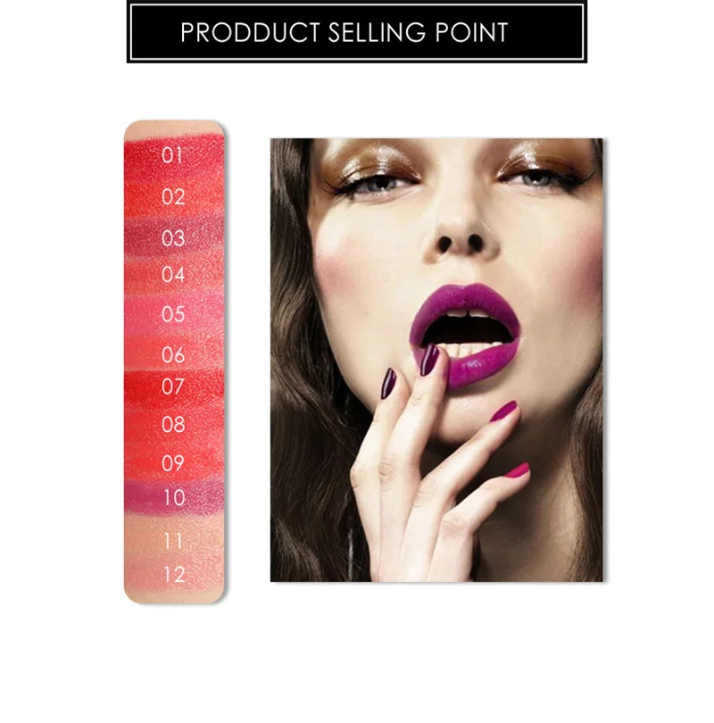 FOCALLURE 12 цветов Матовая водостойкая помада матовая губная палочки косметика легко