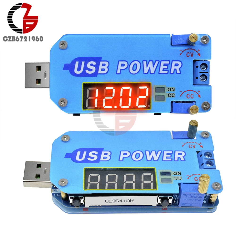 15 Вт 2A DC-DC USB регулируемый Питание Напряжение регулятор при напряжении от 5 В до 3,3 В, 12 В, 24 В постоянного тока 30 CC CV шаг вверх вниз Buck повышающий преобразователь постоянного тока адаптер
