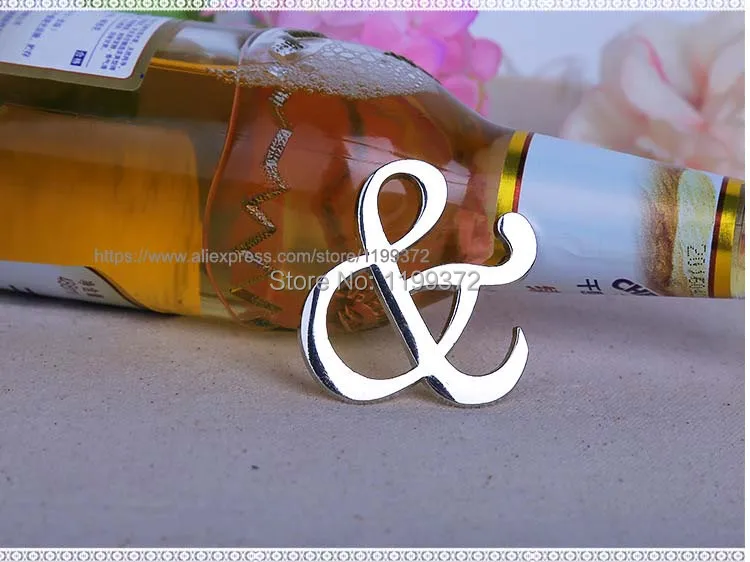 300 шт. открывалка для бутылок Мистер и миссис АМПЕРСАНД | Дом сад