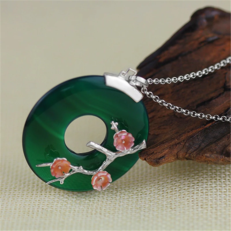 Lotus Fun Настоящее серебро 925 пробы ювелирное изделие ручной работы дизайнерская