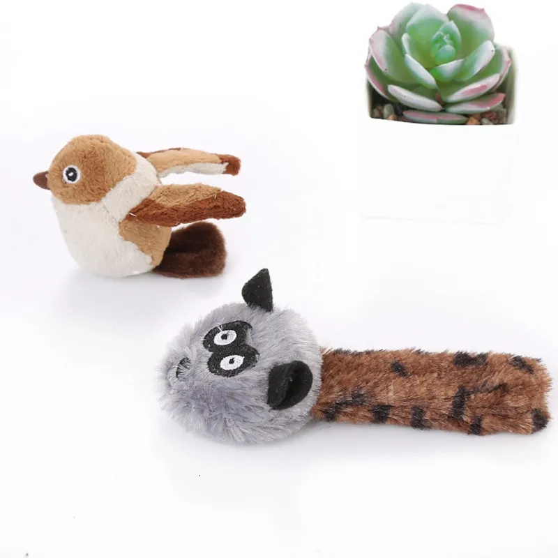 

Новинка 2019, игрушки для кошек, котята, милый маленький медвежонок, кролик, плюшевая игрушка С Кошачьей Мятой, устойчивая к царапинам забавна...