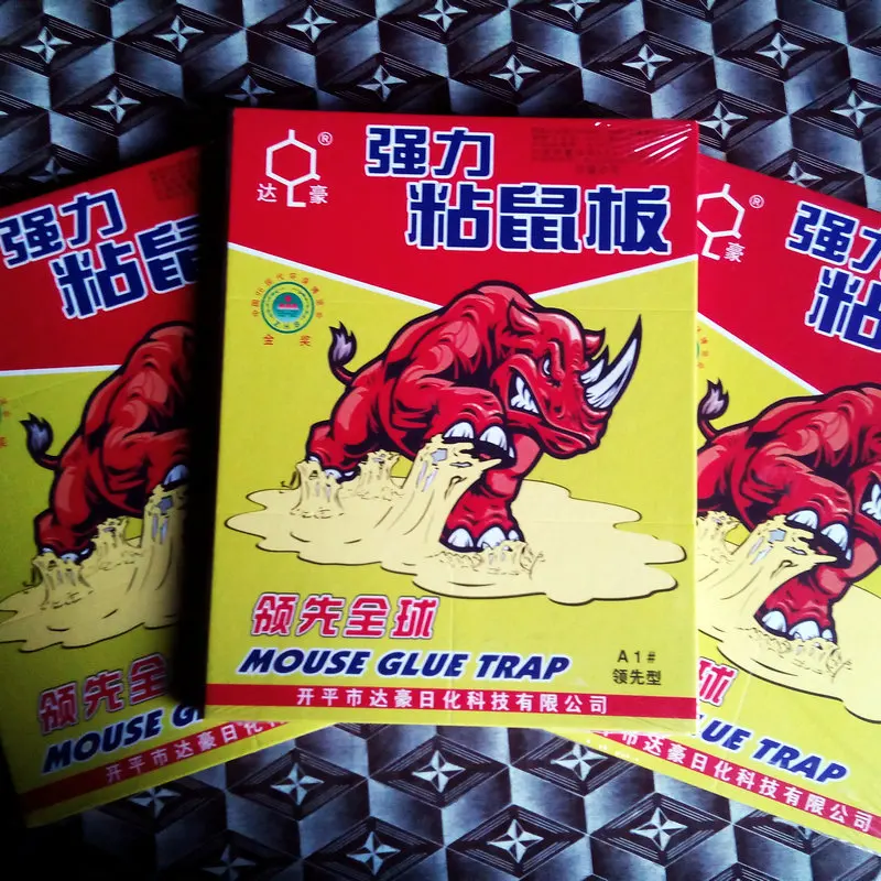 5 шт./лот Мышь Доска Важная Крыса Клей Ловушку Большой Мыши Catcher ловушка