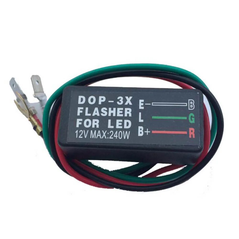 12V 240W DOP 3X поворота светильник проблесковый маячок для светодиодный автомобилей и