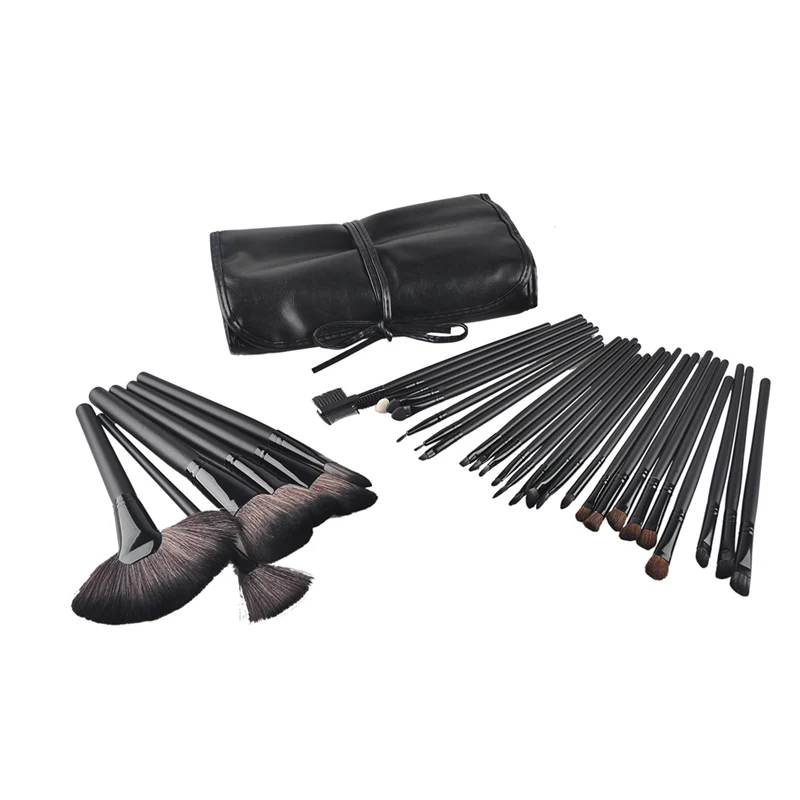 Набор профессиональных косметических кистей для макияжа 32 шт. лучшее качество! |