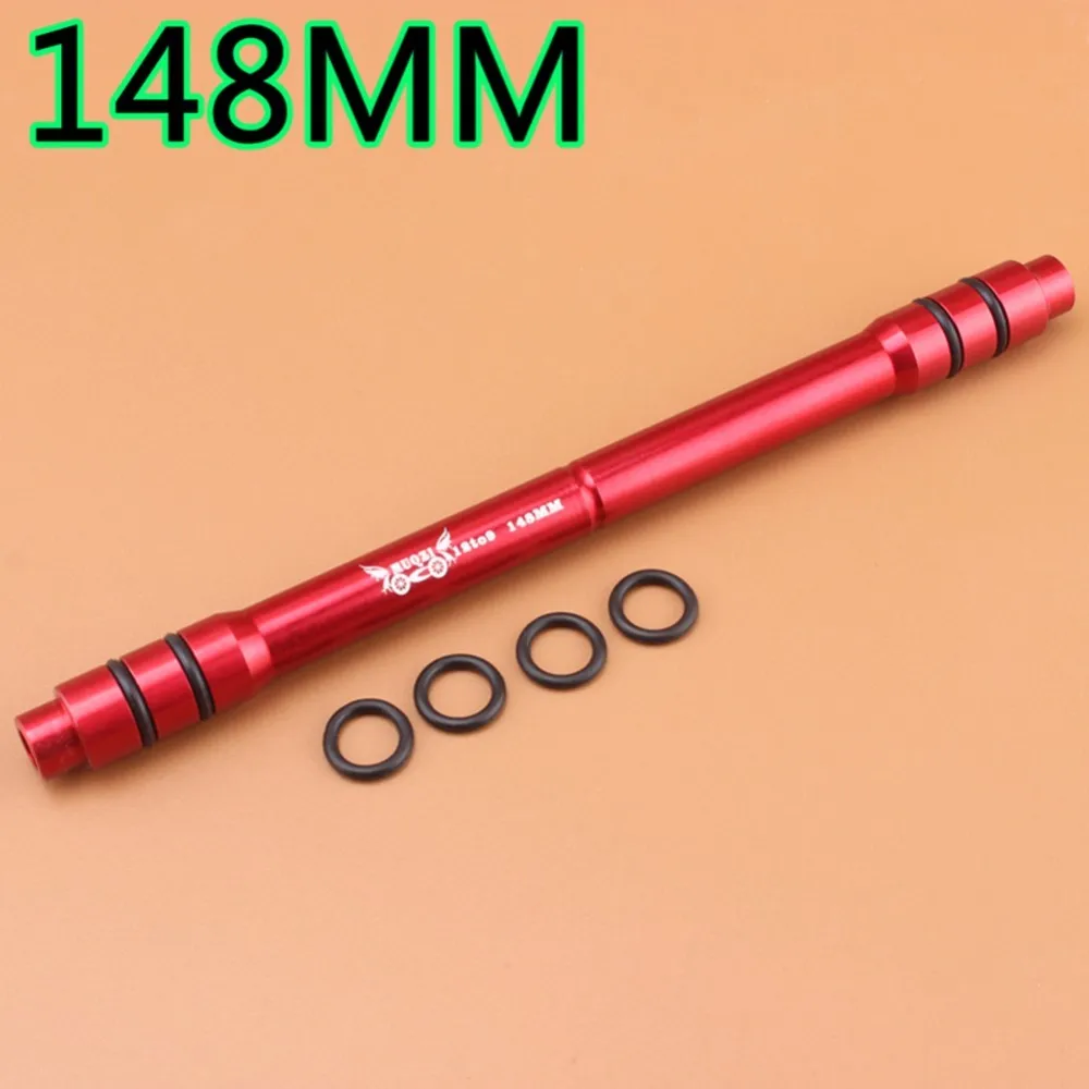 148mm Red 142 мм/148 мм адаптер переднего колеса велосипеда через мост адаптер велосипедные эксцентрики для MTB втулка для горного велосипеда - Цвет: 148mm Red