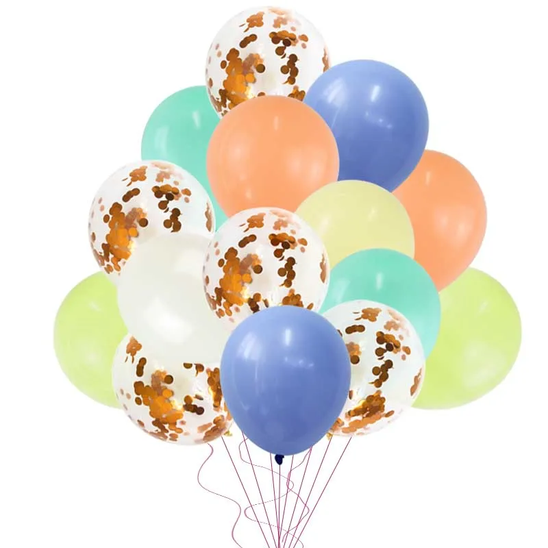 1set balloon 2 1 костюм, розовые/синие воздушные шары для первого дня рождения с короной принцессы и принца для мальчиков и девочек, Беби Шауэр детский вечерние украшения на день рождения - Цвет: 1set balloon 2