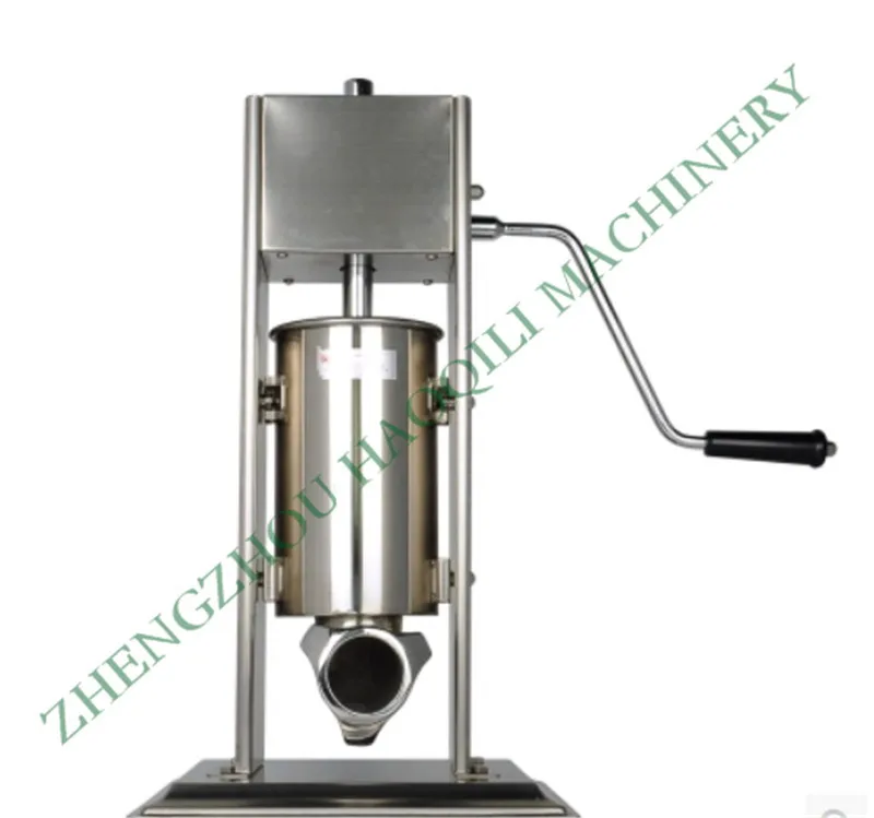 2 л вертикальный колбасный шприц с пластиковым поршень|stuffer| |