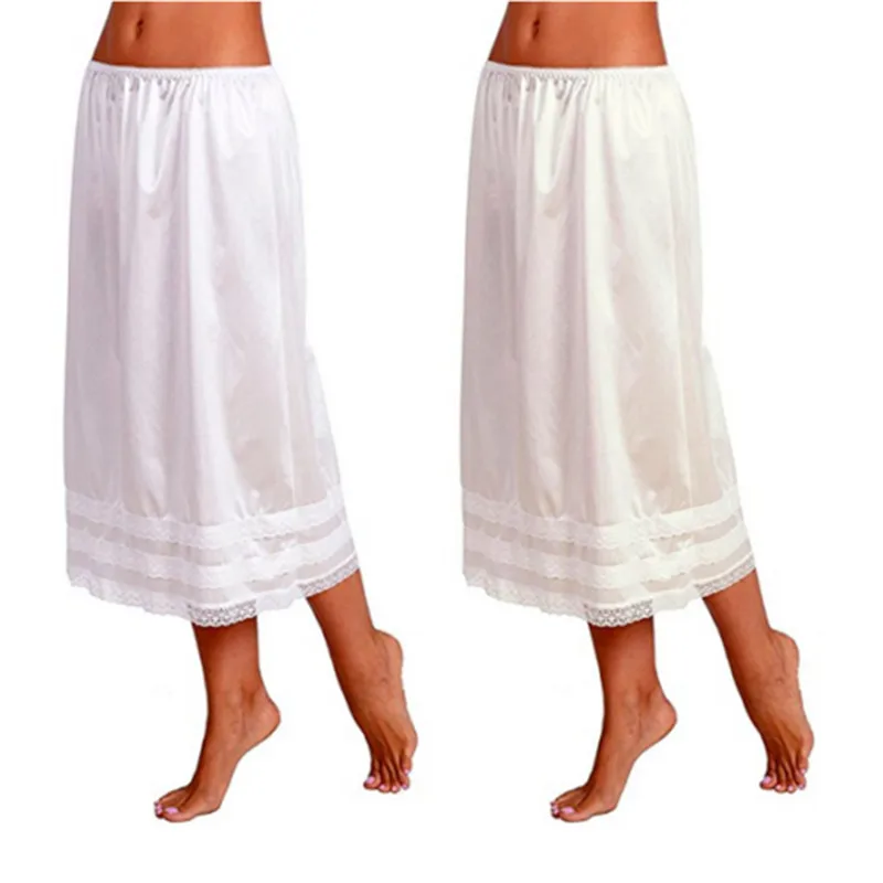 Женская офисная юбка элегантная однотонная кружевная средней длины с эластичной