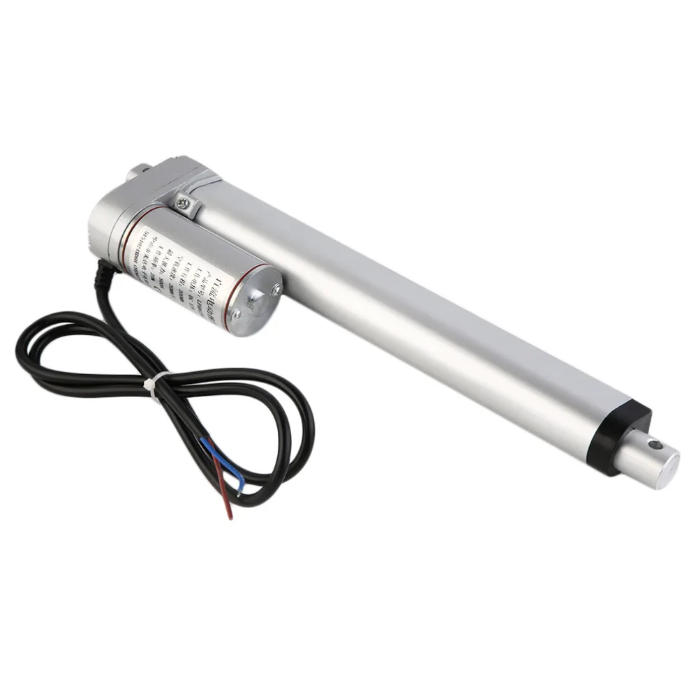 Многофункциональный линейный привод двигателя DC12V 200 мм ход тяжелых 500N нагрузки