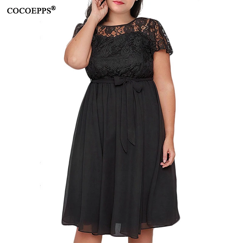 2019 размера плюс кружевные блузки на каждый день женские платья с коротким