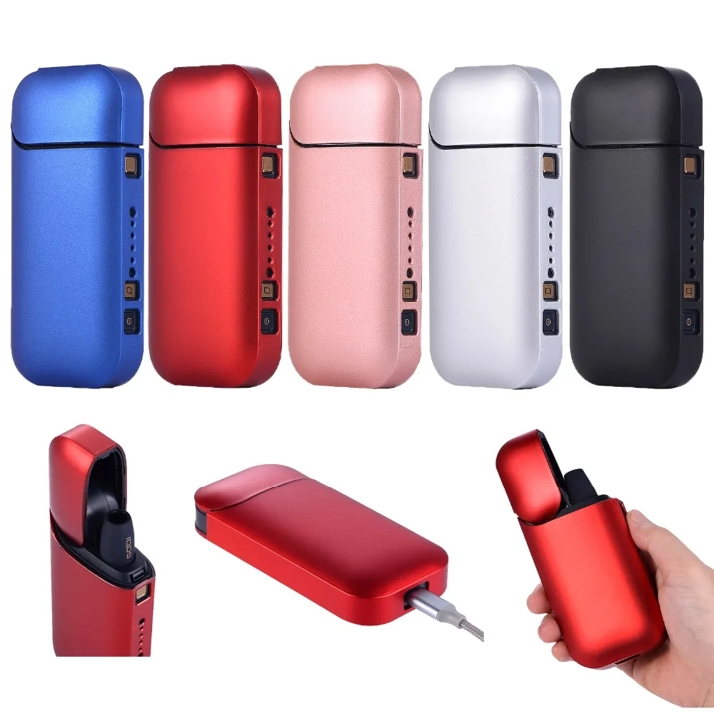 Модный черный красный серебристый чехол из поликарбоната для IQOS 2 4 Plus II III