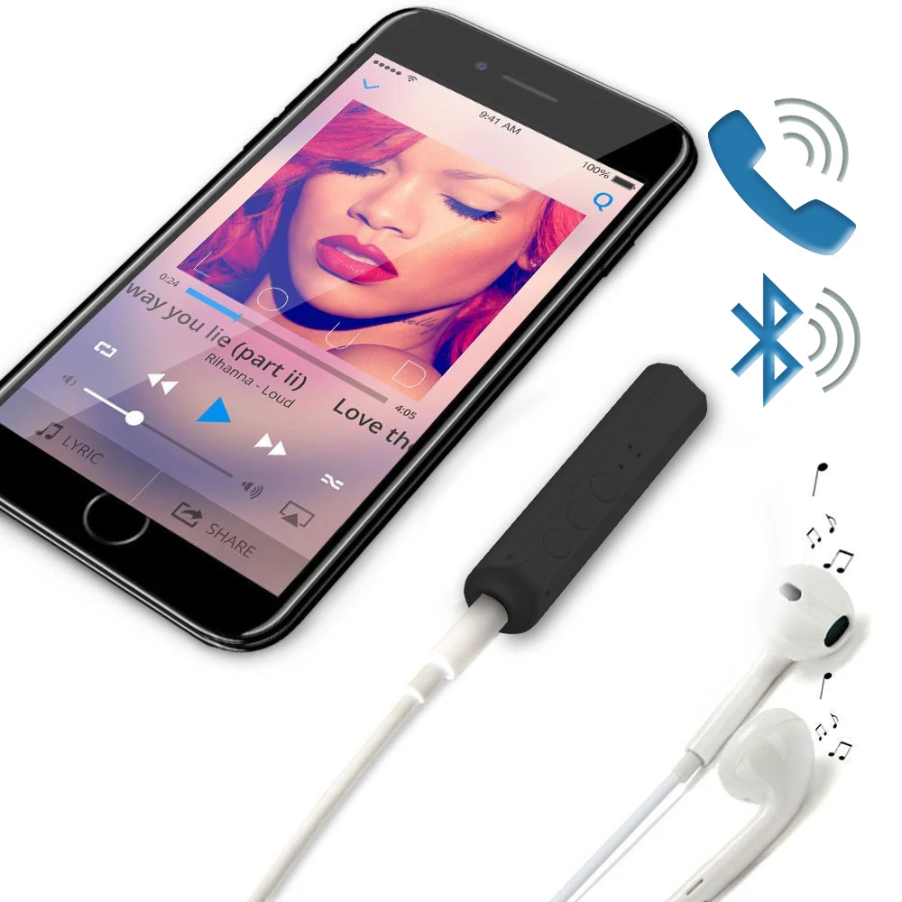 FORNORM Универсальный 3 5 мм разъем мини Bluetooth 4 2 музыкальный аудио приемник адаптер