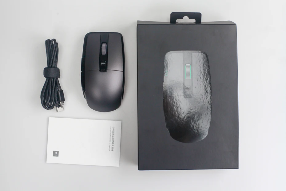 Оригинальная Беспроводная игровая мышь Xiaomi USB 2,4 ГГц 7200 dpi RGB подсветка перезаряжаемая компьютерная мышь геймер оптическая