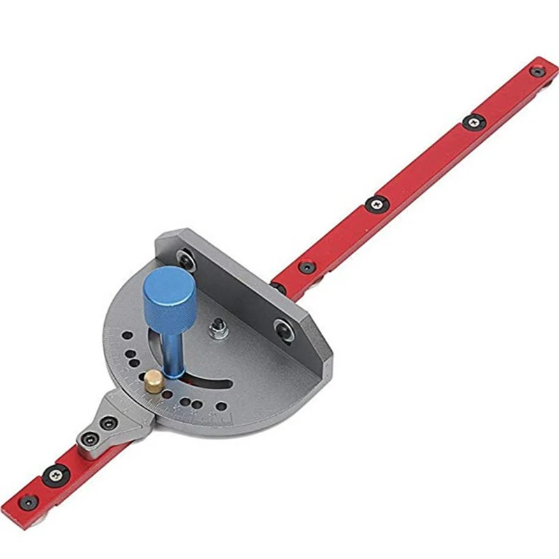 Miter Gauge Желоб из алюминиевого сплава Т-треки модель 45 т слот и стандартный Торцовочная дорожка стоп и торцовочный датчик для верстака маршрутизатор стол - Цвет: Miter Gauge