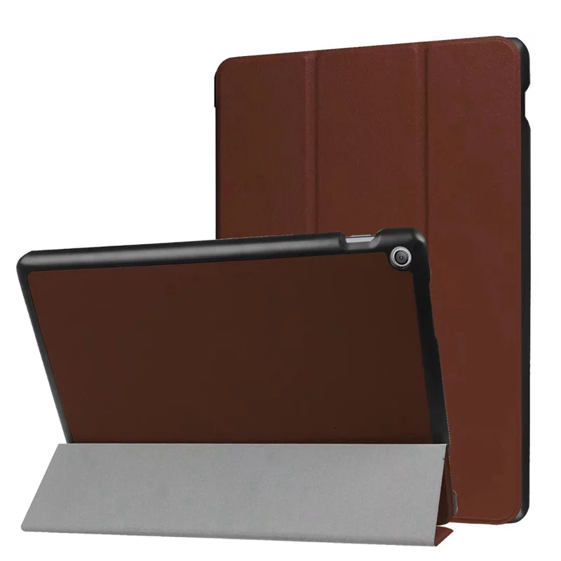 brown Магнитные из искусственной кожи чехол для Asus ZenPad 10 Z300 Z300C Z300CL Z300CG Z300M Z301 Z301ML 10,1 дюймов защитный чехол для планшета+ Защитная пленка+ ручка - Цвет: brown