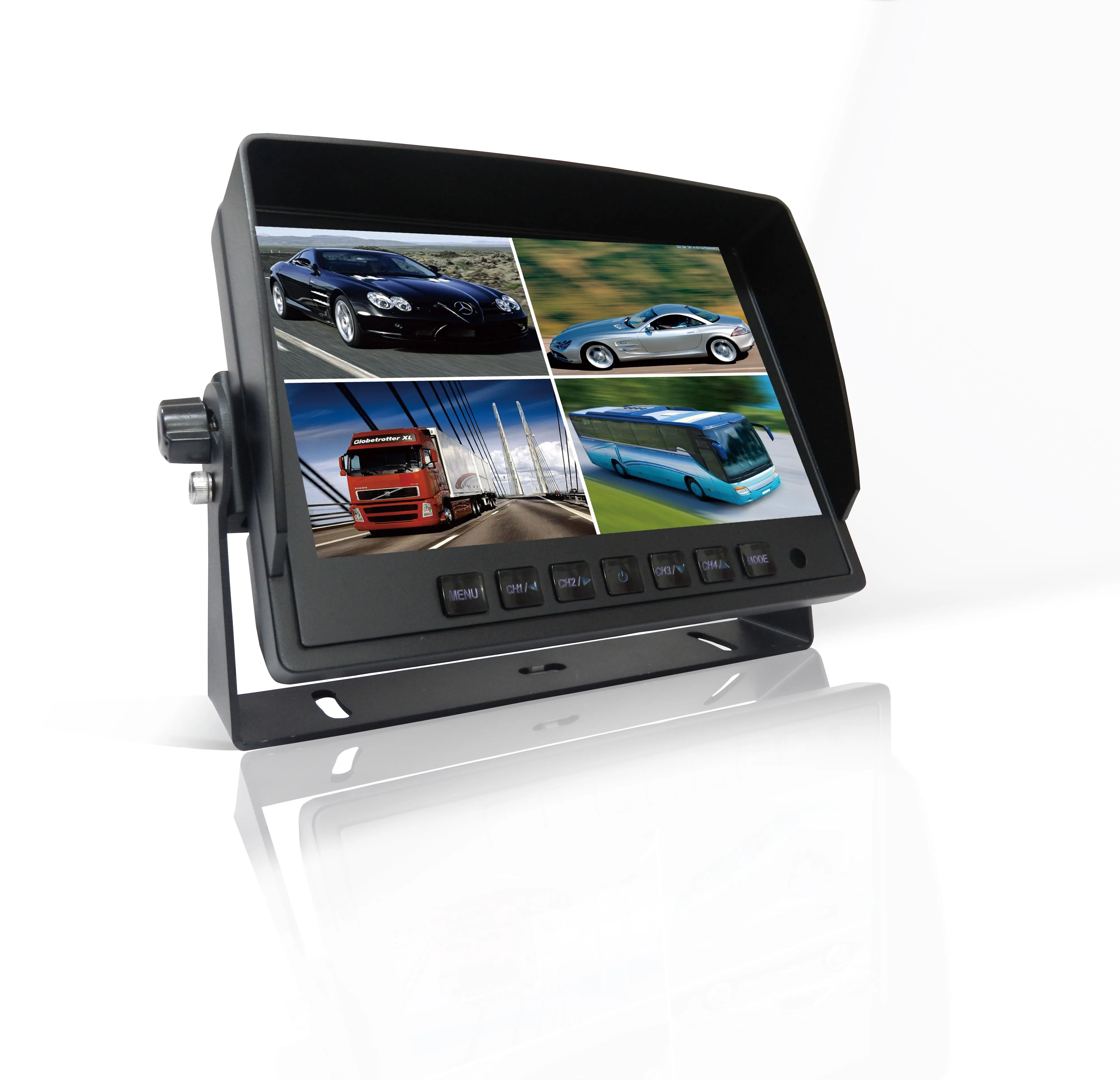 1080P AHD 4 канальная sd карта mdvr с sim картой 4CH мобильный видеорегистратор меню на