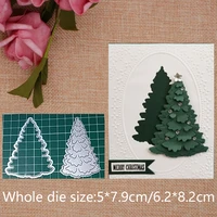 christmas tree 2019 new metal cutting dies christmas stencil for diy scrapbooking paper card decorative craft embossing die cuts