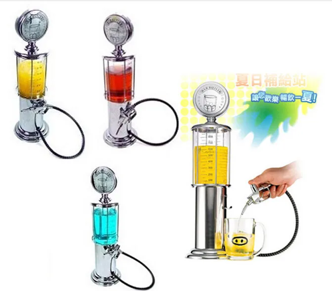 Vintage Gas Pump Liqueur Dispenser Liquor Bar Butler Drink | Дом и сад