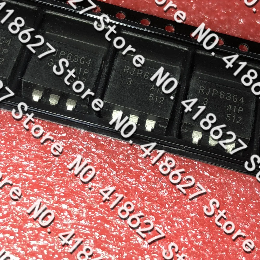 

10 шт./лот RJP63G4 TO-263 SMD патч MOS полевая Световая трубка, широко используемая плазменная жидкость