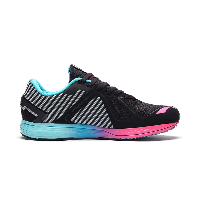 LI-Ning Women MID RACING SHOES Professional Marathon Running Shoes Light Breathable Durable LiNing Sport Sneakers ARBN216 SOND18 | Спорт и