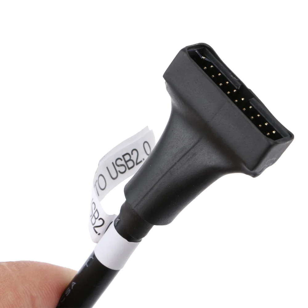 15 см черный 19Pin USB 3,0 мужчина к 9Pin USB2.0 женский кабель адаптер конвертер