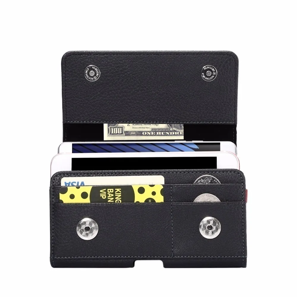 Чехол для телефона OPPO F1 F3 F5 F7 7A R9 R9S R11 R15 R17 с двойными карманами горизонтальная