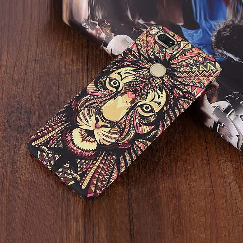 KaiNuEn coque case cover For Xiaomi Mi 5X A1 5 X Mi5X MiA1 A 1 mobile phone elephant tiger animal hard plastic original | Мобильные