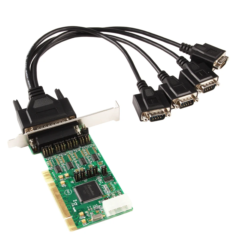 4 порта RS422 RS485 Серийный Стандартный PCI контроллер платы чипсета для SysBase|pci chipset|card