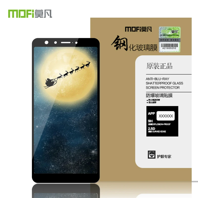 MOFi для ASUS Zenfone MAX PRO M1 ZB601KL закаленное стекло 2.5D полное покрытие Закаленное пленка