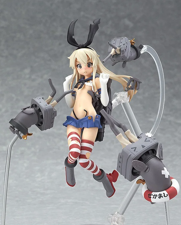 Бесплатная доставка аниме Kantai коллекция Shimakaze коробку 16 см пвх фигурку модель