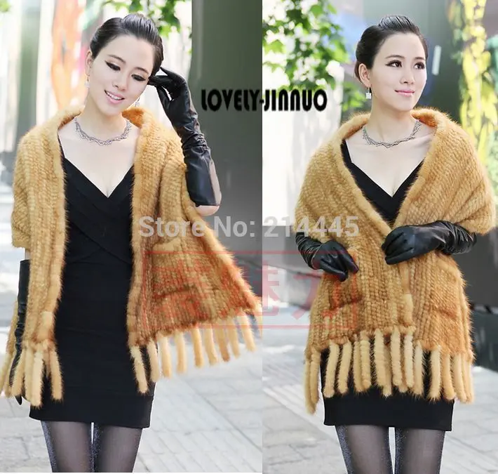 Новые поступления 2019 100% натуральная норковый меховой плащ пуловер чёрный