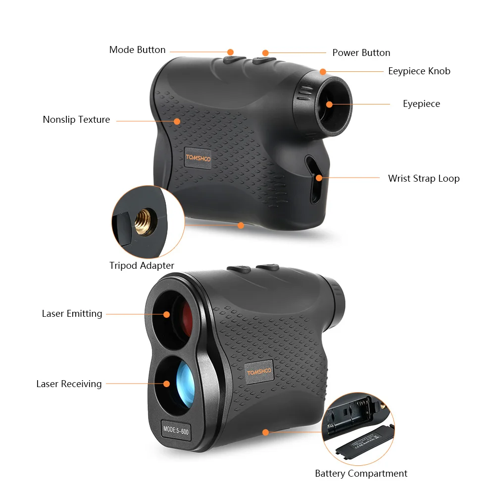 Лазерный дальномер для гольфа 60 м|golf rangefinder|laser range finderrange finder |