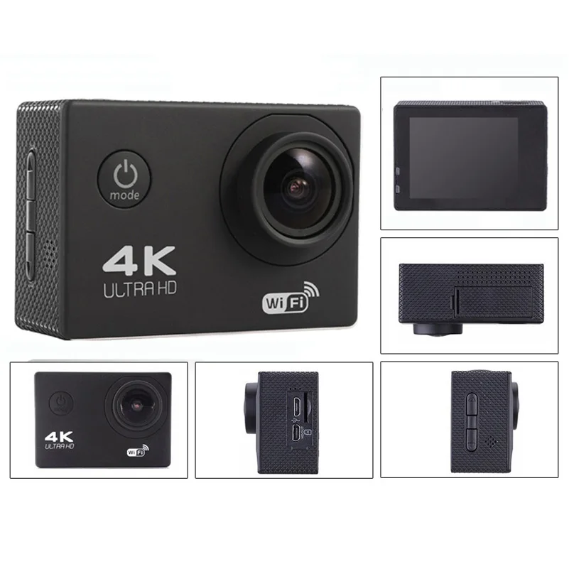5 pcs H9R, 5 pcs F60 4K action cameras, DHL shipping