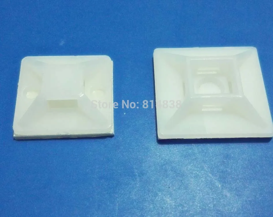 Wkooa 19 5x19 5 Белая самоклеящаяся пластиковая кабельная стяжка