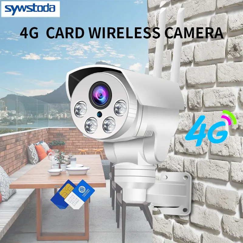 3g 4G sim-карта камера 1080P 960P 3516C+ SONY323 PTZ 4X Zoom IR 50M наружная безопасность wifi IP камера Bullet камера беспроводная CamHi