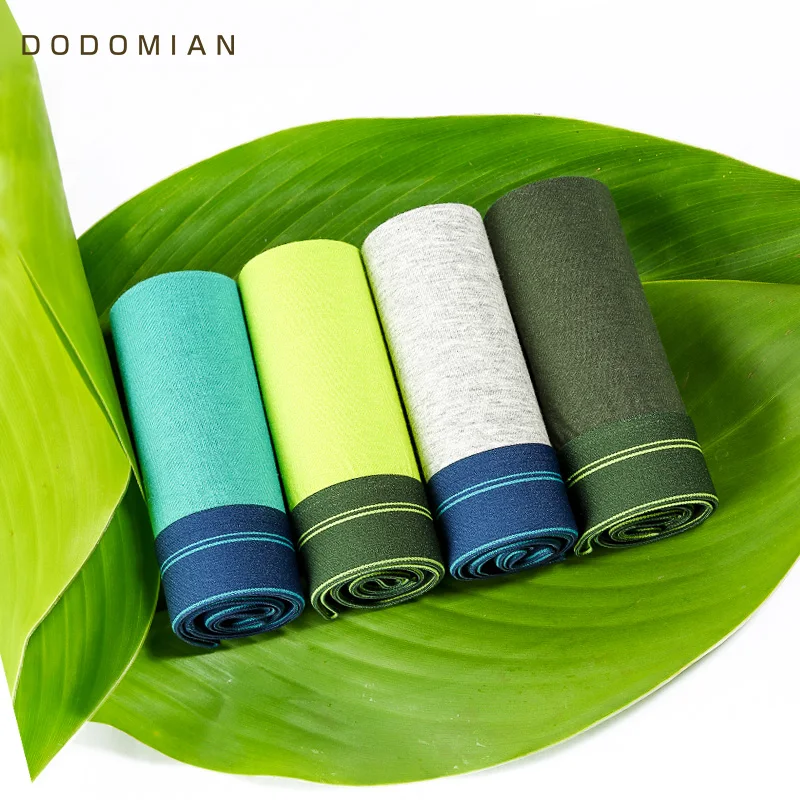 Роскошные Брендовые Мужские Боксеры Хлопок Мужское Нижнее Белье 4 шт. Трусы