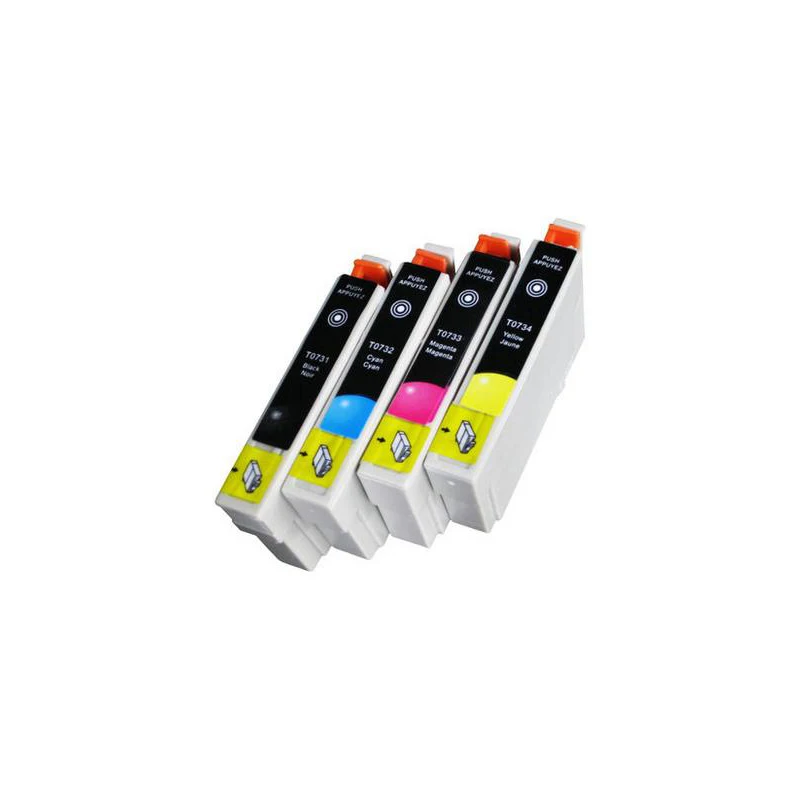 

Vilaxh 73N совместимый чернильный картридж для EPSON T0731-T0734 TX100 TX110 TX200 TX210 TX400 TX410 TX-200 TX-400 принтер